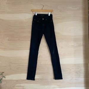 Nudie jeans, black, 28x32